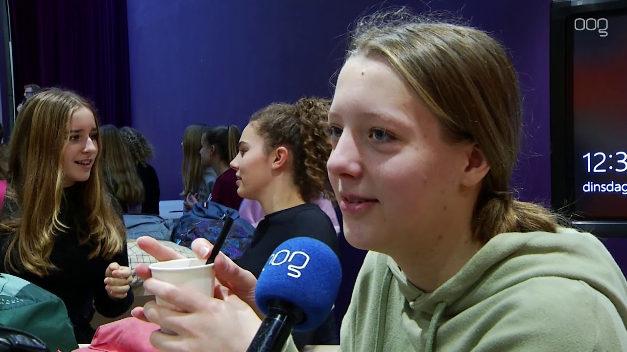 Gezonde week Harens Lyceum van start: leerlingen zijn enthousiast