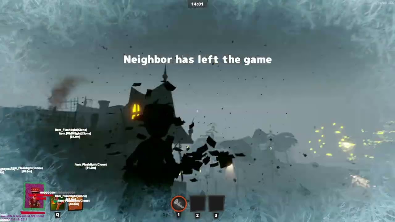 Trolling clueless xbox secret neighbor players using cheats (dont take this seriously)