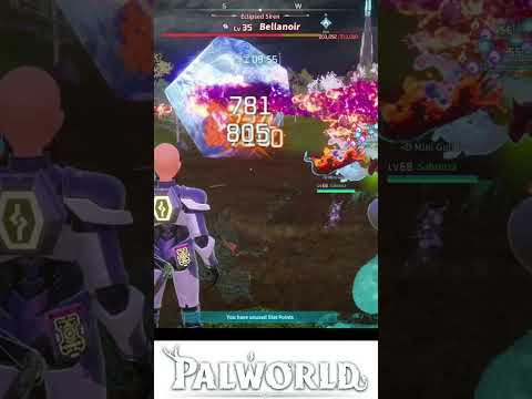 Palworld   Bellanoir in 12 seconds #gaming #funny #palworld