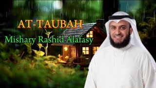 Rain and Peace Quran Recitation for sleeping | Relaxing Quran-Surah At-taubah | With Rain sound