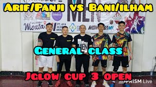 PANJI/ARIF VS BANI/ILHAM JGLOW 3  BEREGU 2025 OPEN TURNAMEN  Channel EARS tv