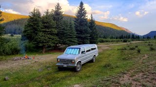 Van Conversion (1991 Ford Econoline)  Summer 2020