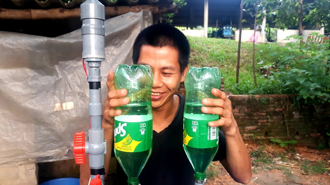Chế Bình Tích Áp Cho Máy Bơm Nước Từ Vỏ Chai Sprite Siêu Khỏe Siêu Rẻ Siêu Bền Chỉ Với 5k | Tổng hợp các kiến thức liên quan đến vỏ chai mới cập nhật