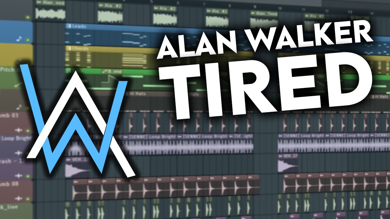 Alan Walker ft. Gavin James - Tired Remake [Instrumental/FL Studio Remake + Free FLP]