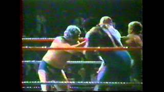 Dick The Bruiser and Bobo Brazil vs The Sheik and Bobby Heenan