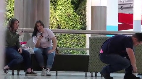 MAN WEARING THONG PRANK -