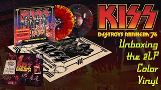 Unboxing the KISS Destroys Anaheim '76 2LP Color Vinyl | Vinyl Community