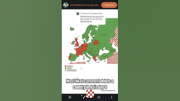 Most liked comment delete a country in Europe day 8