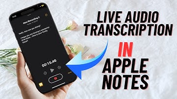 How to Use Live Audio Transcription in Notes in iOS 18 on iPhone & iPad