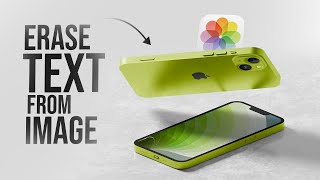 How to Erase Text from a Picture on iPhone (tutorial)