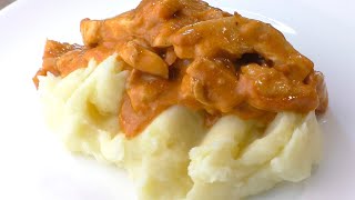 Очень простая подлива из куриного филе. Самый вкусный рецепт