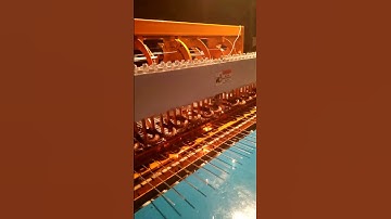 adjusting of mesh welding machine#machine #manufacturing #loading
