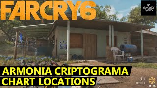 Far Cry 6 Armonia Criptograma Chart Locations - #1 Royal Palm & #6 Yaran Flag