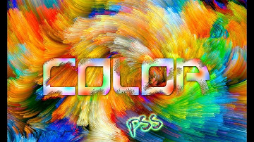 Powder Explosion Text Effect Photoshop color