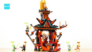 レゴ ニンジャゴー マッドキング神殿 71712　／ LEGO NINJAGO Empire Temple of Madness Speed Build & Review