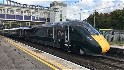 Trains at Twyford Feat. Class 800 IET, Rare HST Formations *HD*