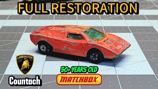 Matchbox Restoration: Lamborghini Countach No. 027