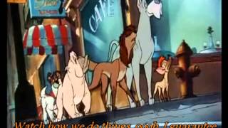 Oliver & Company - Streets of Gold (lyrics) by CurlySVT 92,398 views 9 years ago 1 minute, 1 second