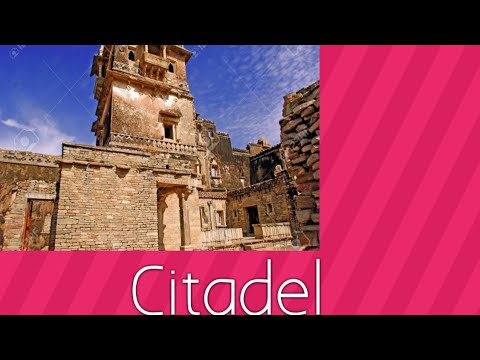 CITADEL  English meaning - Cambridge Dictionary