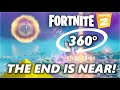 Fortnite 360° VR - THE FINAL DAYS of Chapter 2 in VR