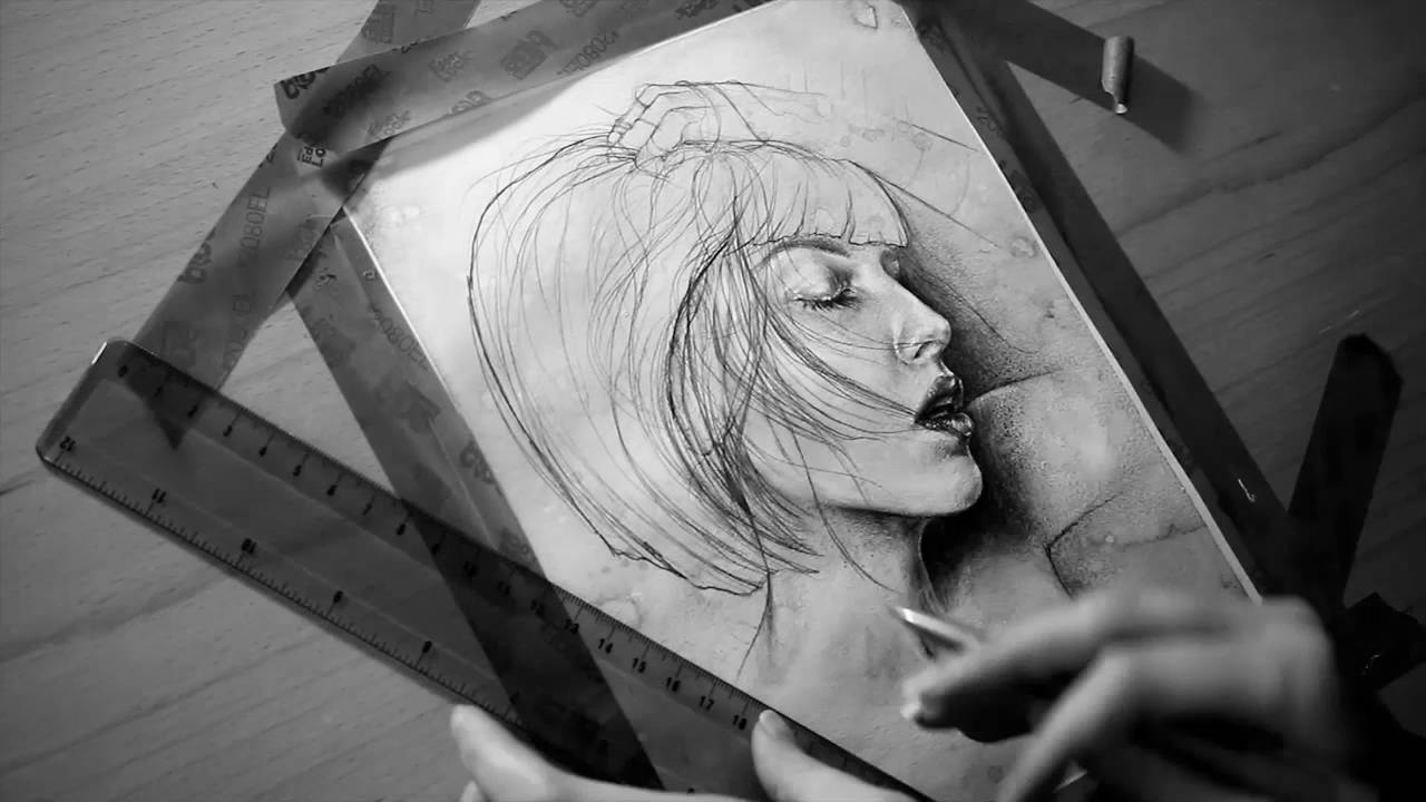 Kate Zambrano Portrait Time Lapse Now On Gumroad YouTube