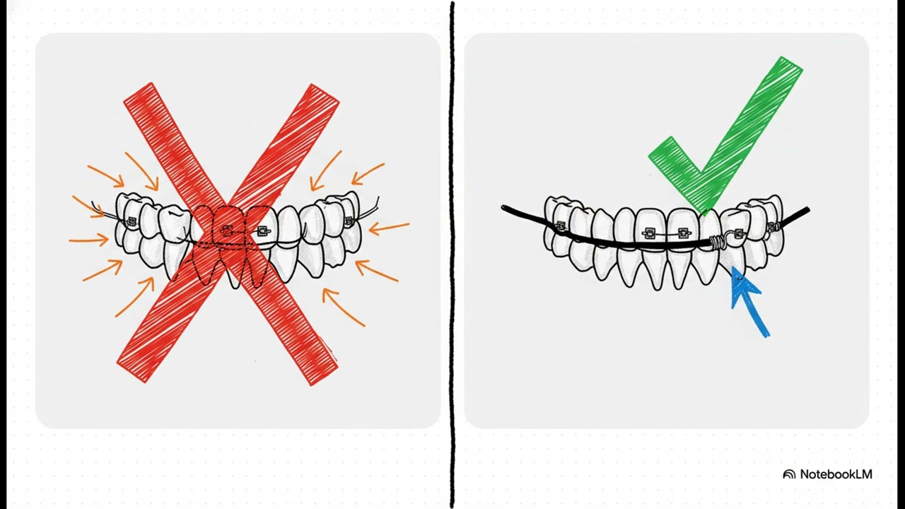 Уроки ортодонтии. 25 серия. Первый этап : Выравнивание