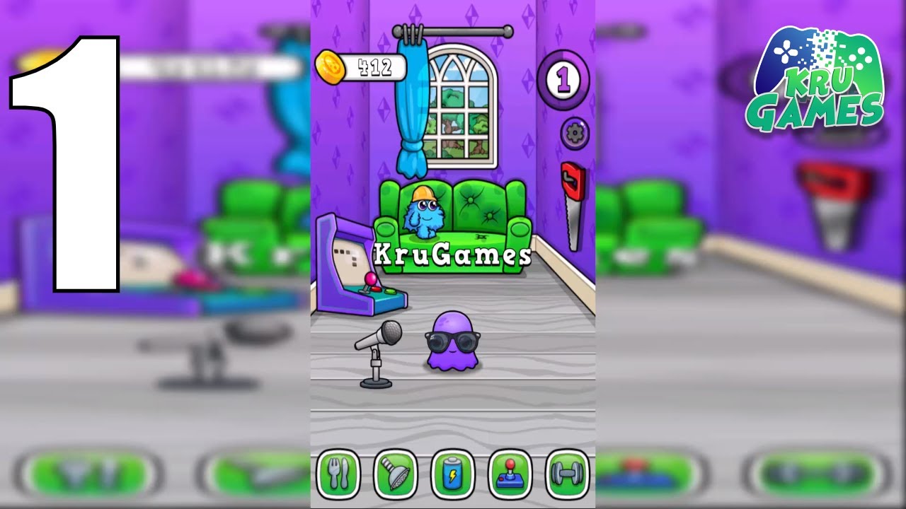 Moy 7 The Virtual Pet Game Gameplay Walkthrough 1 Android Ios Youtube