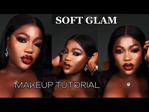 SOFT GLAM MAKEUP ROUTINE/ BEGINNER FRIENDLY/ EASY STEP BY STEP MAKEUP ...