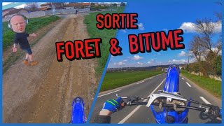 SORTIE EN 125 YZ 2006 - BARODE BITUME &amp; FORET ft Louis en 250 yzf