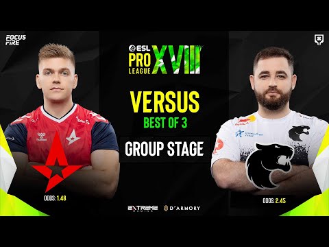 LIVE : Astralis vs FURIA [BO3] | GROUP A DAY 4 | ESL Pro League S18 [ENG/FIL]
