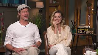 Brad Pitt \& Margot Robbie | Once Upon A Time In Hollywood