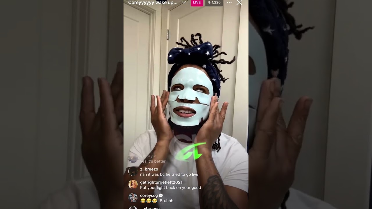 Iamzoie выходит в прямой эфир в пьяном виде, разыскивая Кори 😳‼️ partone