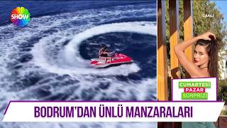 Devrim Özkan'dan Bodrum'da jet ski şov!