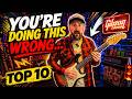 TOP 10 Things Guitarists Do (BUT SHOULDN'T)