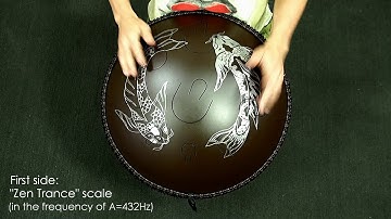 Guda Double. "Zen Trance" scale / "Equinox" scale. A=432Hz