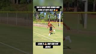 This is what Duke Dennis was doing at Kai’s age! 😱🔥