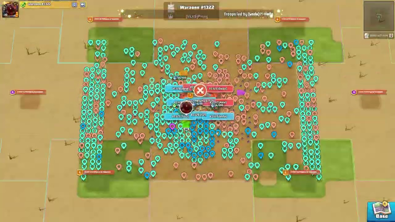 The Final Battle of S3: Last War - 1327 & 1322 & 1329 & 1336 VS. 1332 & 1321 & 1346 & 1324