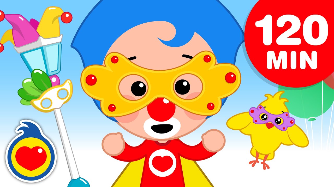 Máscaras Divertidas ♫ E Mais Episódios de Um Herói do Coração (120 Min) ♫ Desenhos Animados