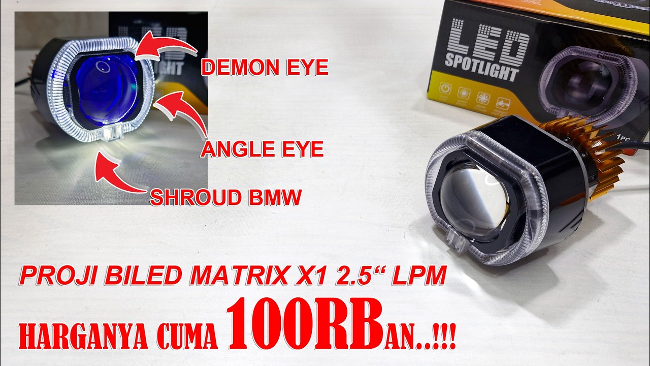 Projie Biled Matrix X1 2 5 Inchi LPM Murah Meriah..!!!