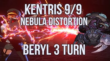 Beryl vs Kentris 9/9 in 3 Turns | Nebula Distortion S1 - Chaos Zero Nightmare