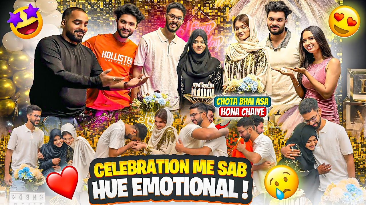 Birthday Celebration Me Sab Hue Emotional😭Wife Ne Di Surprise| Chote Bhai Ki Qualities | AALTU FALTU