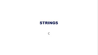 Famous STRINGS in C   (KTU S2 EST 102 Programming in C ) Net Worth