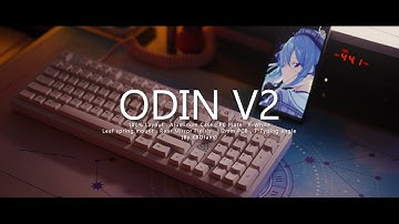 KBDfans Odin V2 + Gateron Oil King Switch | Typing Test