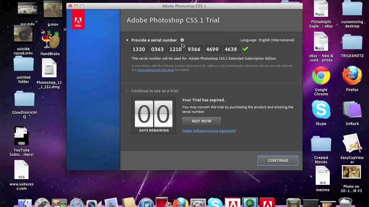 photoshop cs5 serial number mac