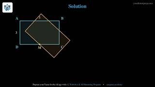 2025 AMC 8 – Problem 10: Overlapping Rotated Rectangles | Your Future Prep