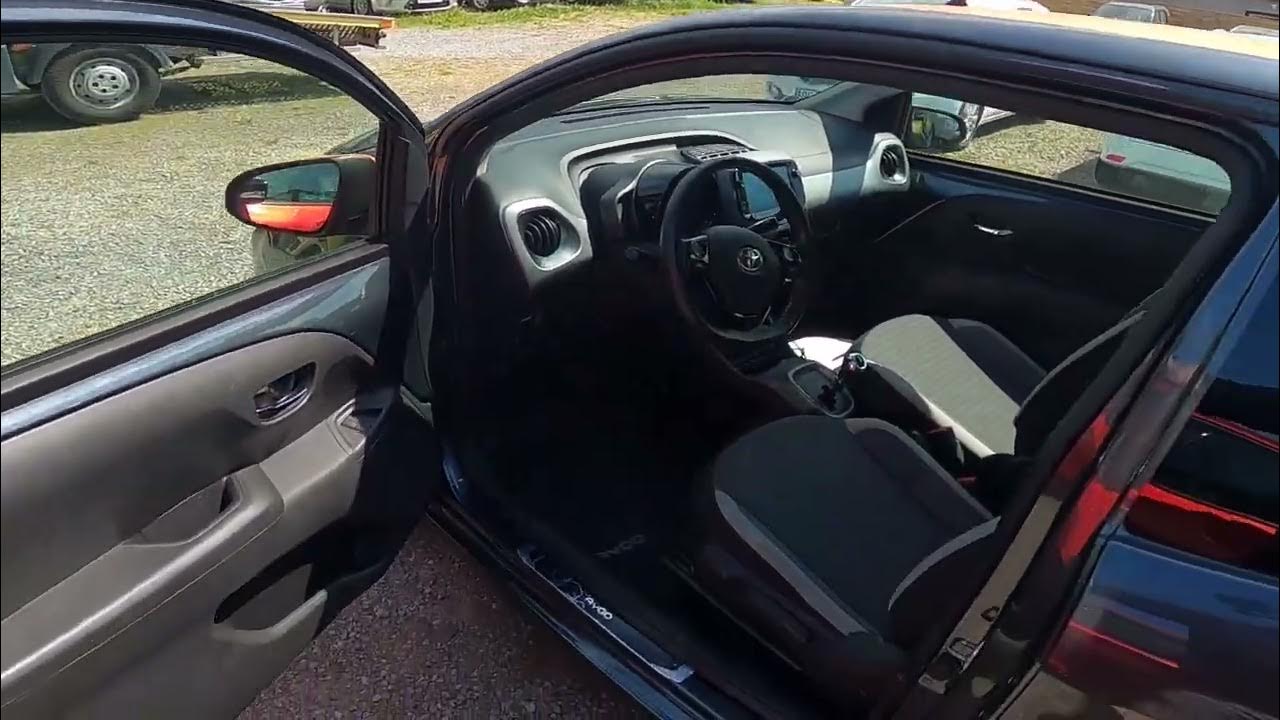 How to Unlock and Lift the Hood Up in Toyota Aygo II ( 2014 – 2021