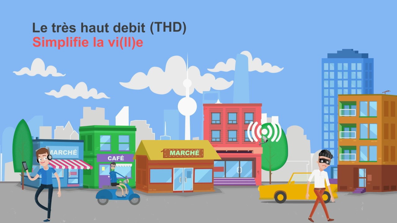 Infographie animée Présentation Yvelines Numériques