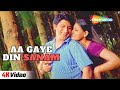 Aa Gaye Din Sanam - 4K Video | Hogi Pyaar Ki Jeet | Ajay Devgn, Arshad Warsi | 90&#39;s Romantic Songs