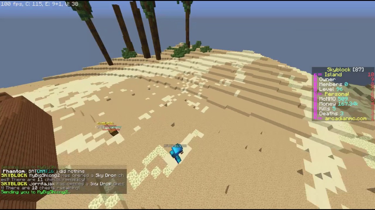 MyBigShlong1 ArcadianMC Skyblock OG - Fly