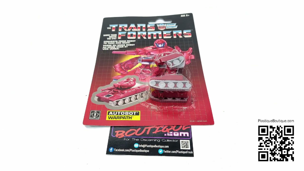 Transformers Generation 1 Reissue: Warpath